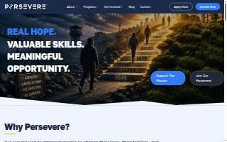 Persevere art collective website
