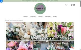 Blossoms and Botanicals website