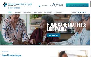 Home Guardian Angels website