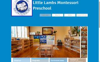 Little Lambs Montessori of Westmont website