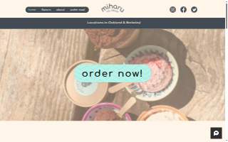 Miharu Ice Cream website