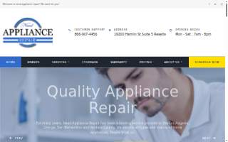 Need Appliance Repair website