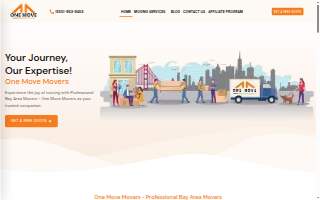 One Move Movers of Westmont website