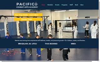 Pacific Combat Arts Academy of Westmont website