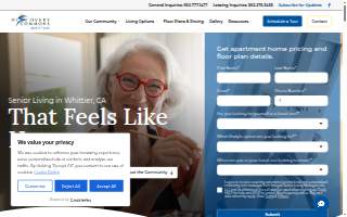 Discovery Commons Whittier website