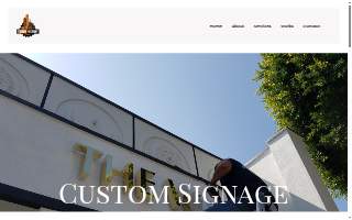 LA Sign Factory of Whittier website