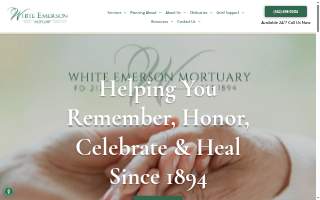 White Emerson Mortuary of Whittier website