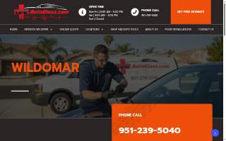 CPR Auto Glass of Wildomar website