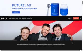 Forbes Family Real Estate website
