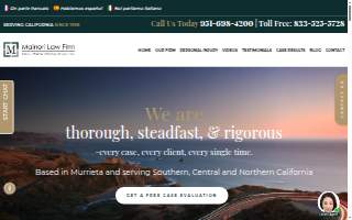 Maineri Law Firm of Wildomar website