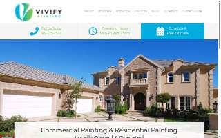 Vivify Painting website