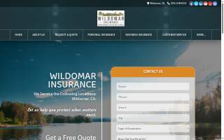 Wildomar Insurance website