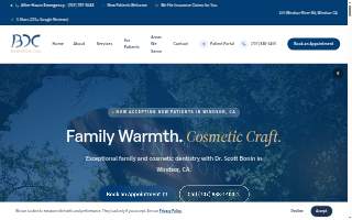 Bonin Dental Care website