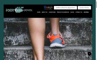 Complete Foot Care & Orthotic Centre website