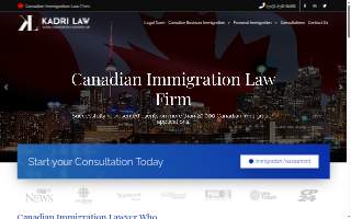 Kadri Law website