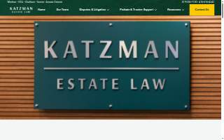 Katzman Estate Law website
