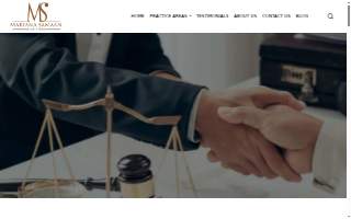 Mariana Samaan Law Firm website