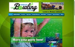 Windsor Bowling Center website