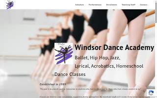Windsor Dance Academy website