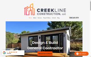 Creek Line Construction, LLC website