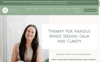 Evoluer Counseling website