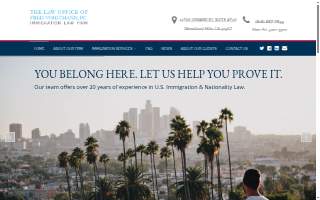 Law Office of Fred Voigtmann website