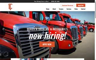 Tiger Lines LLC of Modesto website