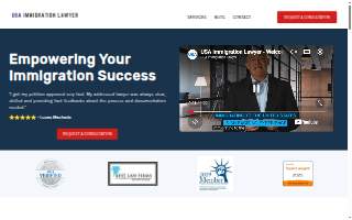 USA Immigration Lawyer of Woodland website