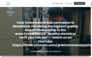 Wisterman Electric website