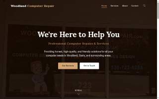 Woodland Computer Repair website