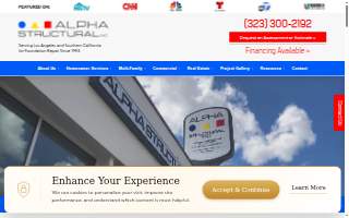 Alpha Structural, Inc. Orange County of Yorba Linda website