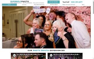 SuperFly Photo Booth Rentals of Yorba Linda website