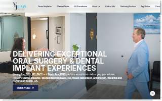 YJ OMS Dental Implants & Oral Surgery website