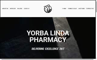 Yorba Linda Pharmacy website