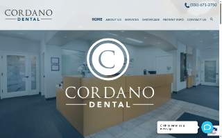 Cordano Dental website