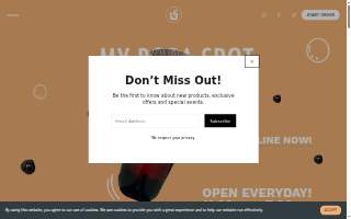 My Boba Spot website