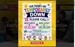 New Adventures Preschool website