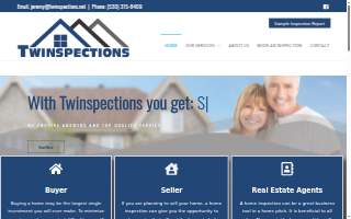 Twinspections website