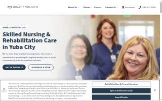 Yuba City Post Acute website