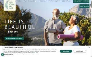 Yuba Sutter Eye Care website