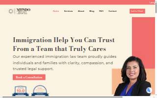 Attorney Yesenia Acosta | Mundo Legal website