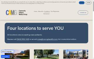 Community Alliance Medical Group website