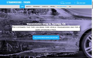 G Transmissions - Yucaipa website