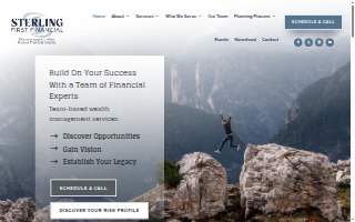 Sterling First Financial website