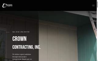 Crown Contracting, Inc. website