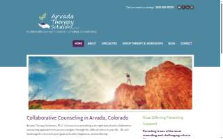Arvada Therapy Solutions, PLLC website