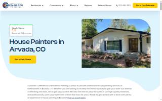 Colorado Commercial & Residential Painting of Arvada website