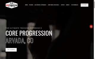 Core Progression Elite Personal Training of Arvada website