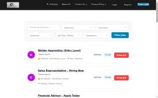 Employment Solutions of Arvada website