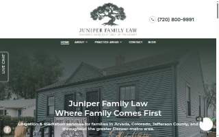 Juniper Family Law, LLC website